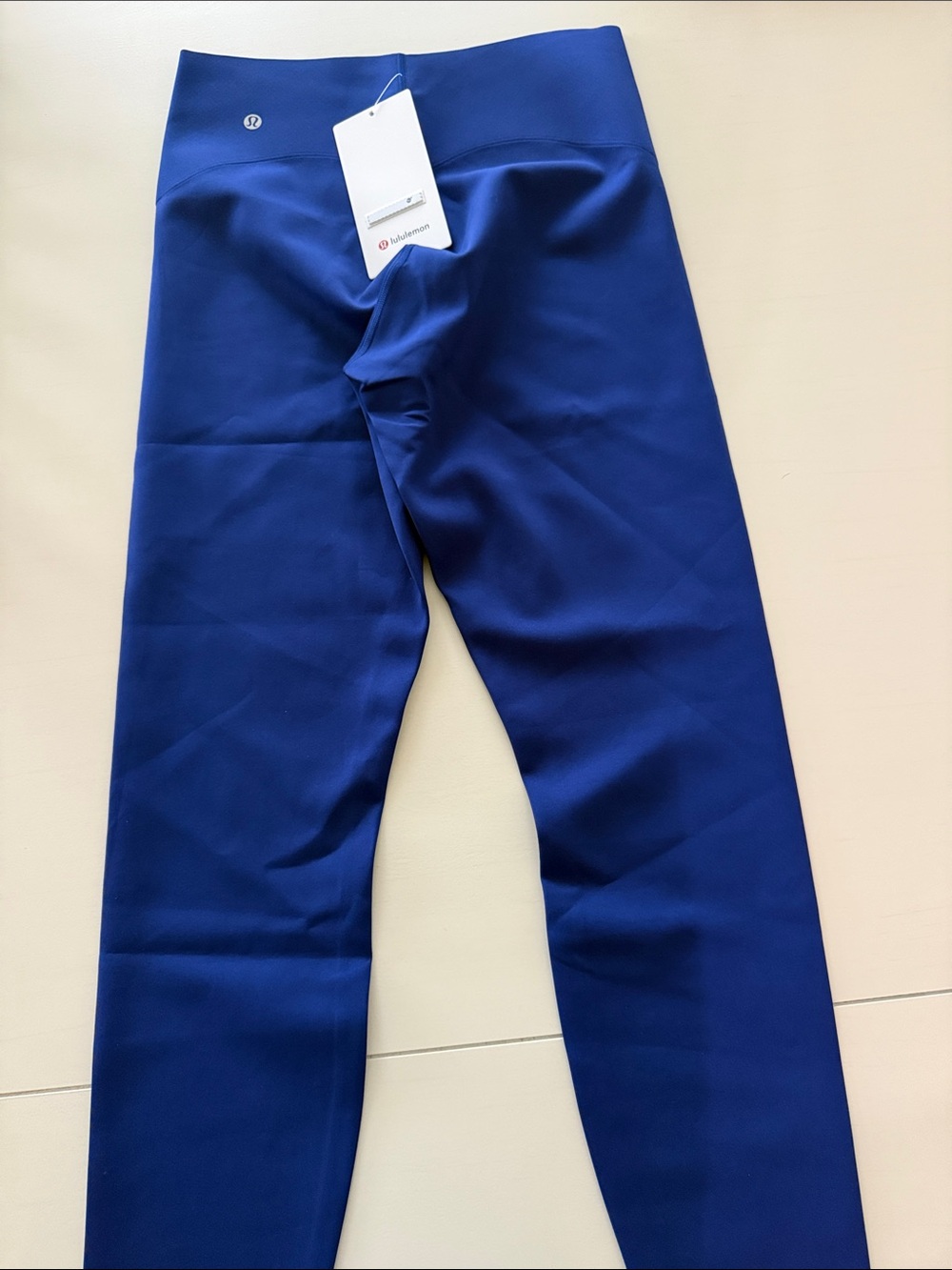 Lululemon  High-Waist Royal Blue Leggings - Picture 2 of 3
